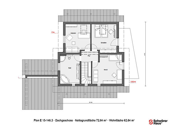 SchwörerHaus - Casa con tetto sfalsato 