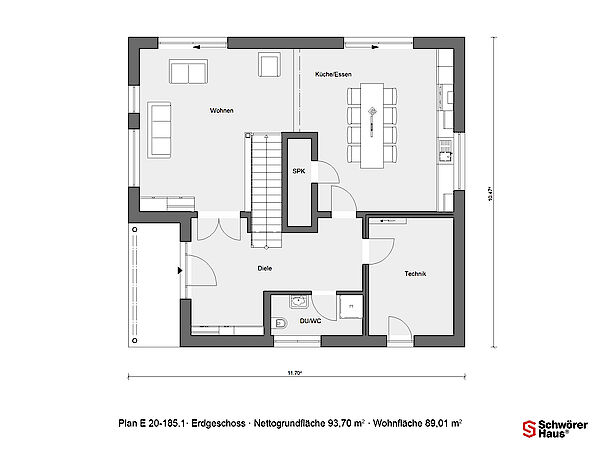 SchwörerHaus - Casa campione Poing Progetto E 20-185.1